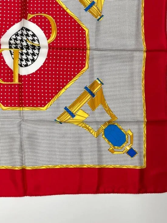 Dior Silk Scarf Multicolor Vintage - Picture 10 of 13